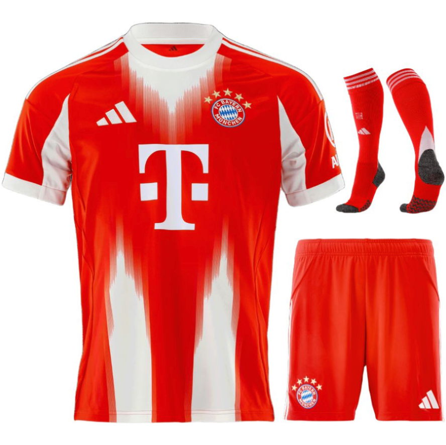 MAILLOT KIT ENFANT FC BAYERN DOMICILE 2025/26