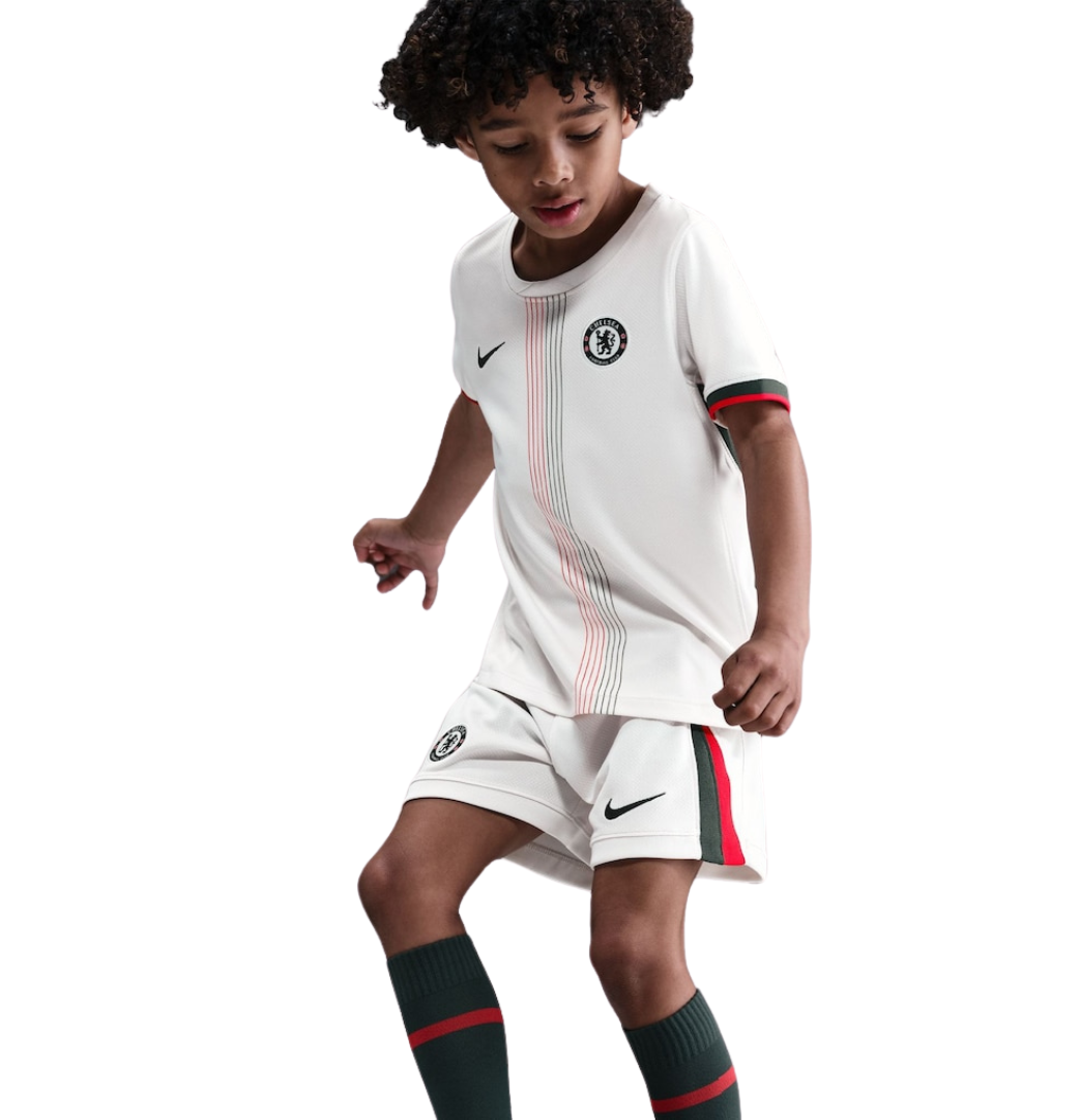 MAILLOT KIT ENFANT CHELSEA EXTERIEUR 2025/26