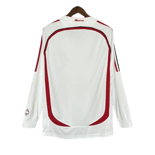 Ac Milan Retro Long Sleeve Jersey 2006 2007 UCL