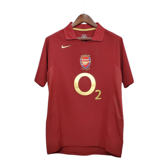 Maillot Arsenal Domicile 2005/06