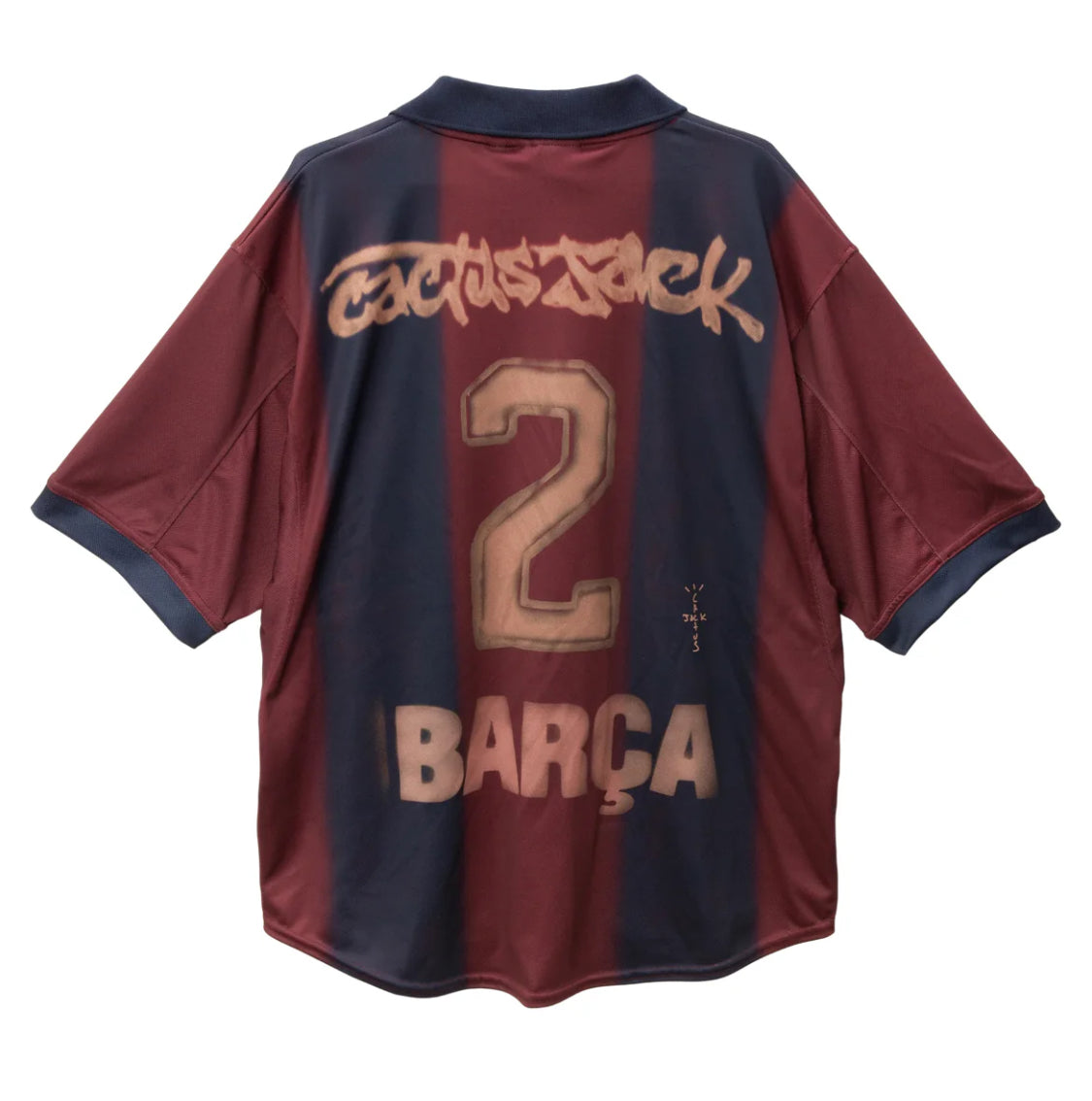 MAILLOT FC BARCELONE 00/01 X Travis Scott