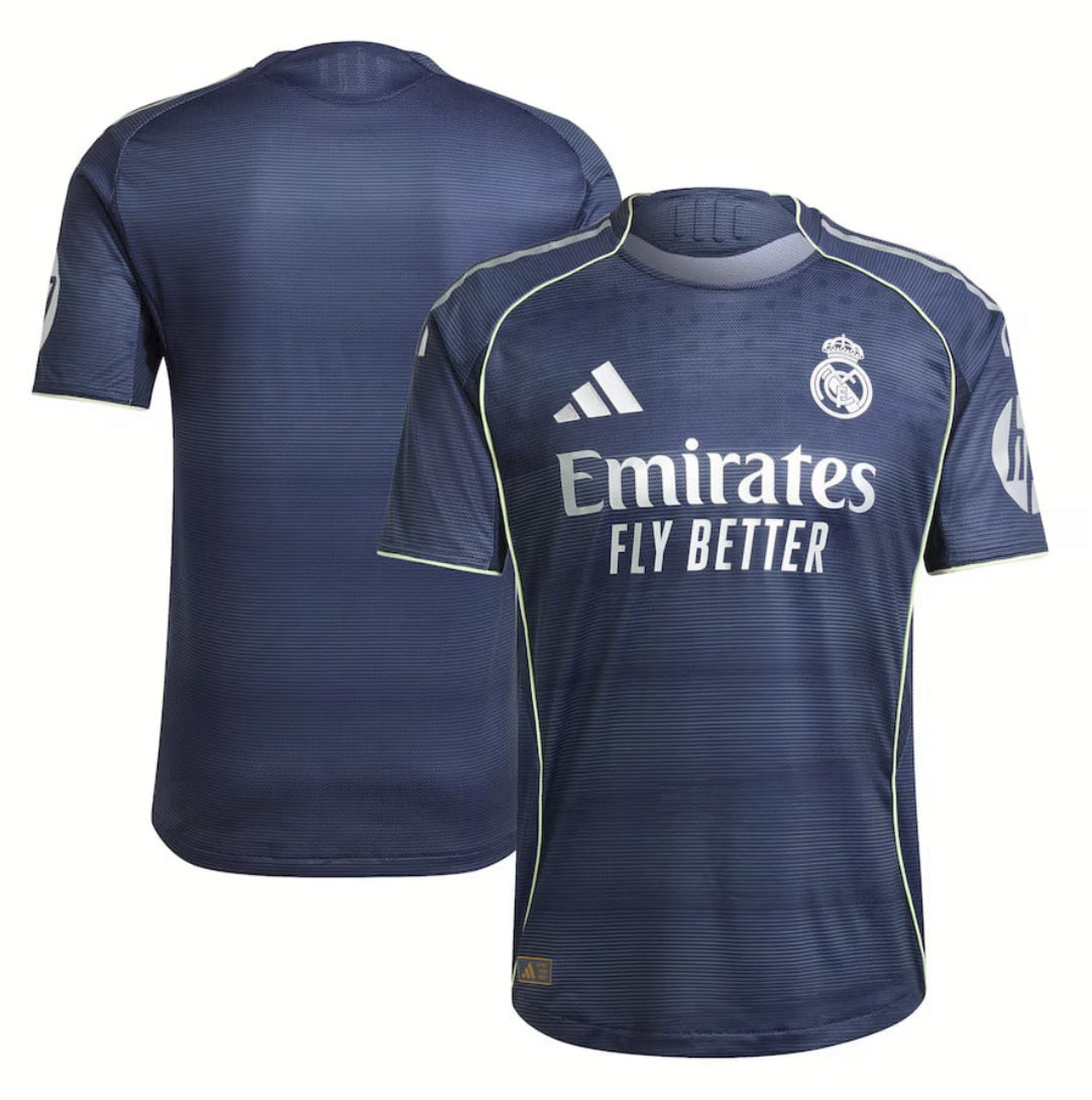 MAILLOT MATCH REAL MADRID EXTERIEUR 2025/26