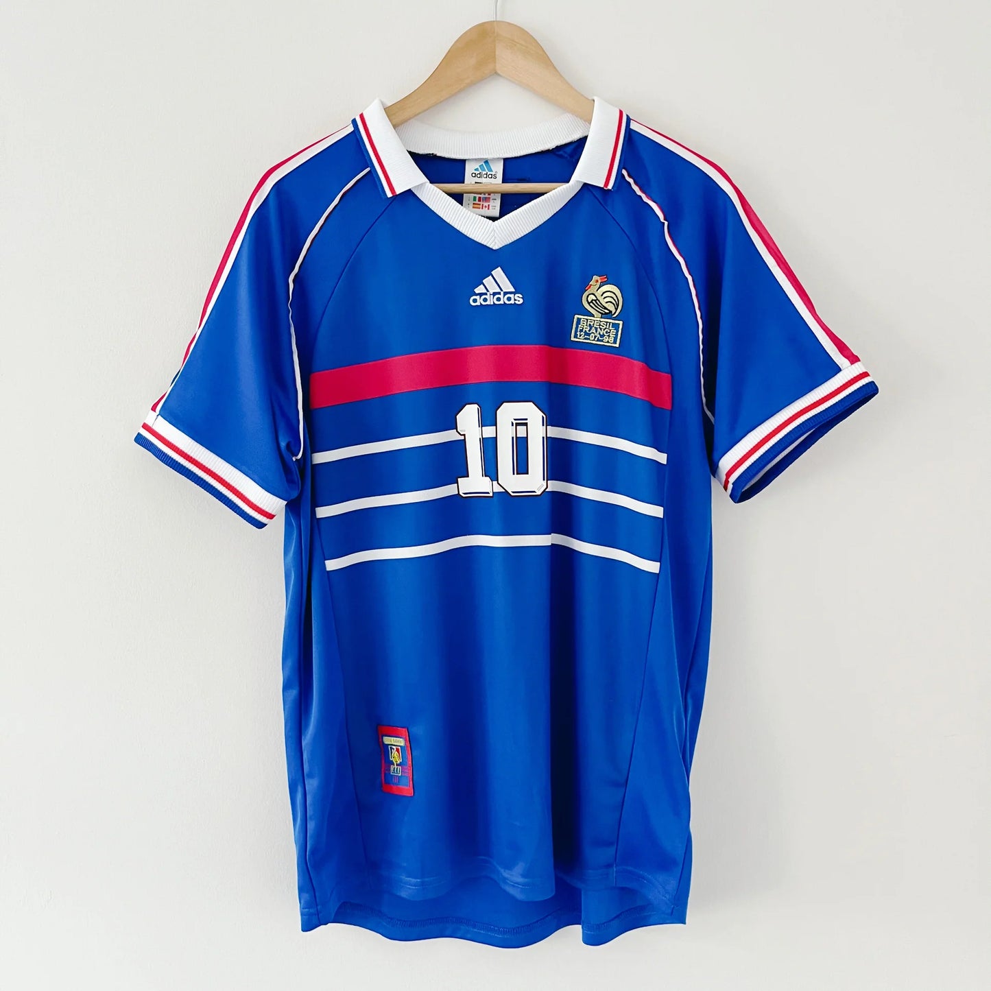 MAILLOT FRANCE 1998 ZIDANE 10 - ALLMAILLOT.com  