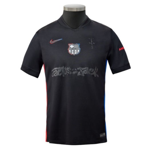 MAILLOT FC BARCELONE X TRAVIS SCOTT 2024/25