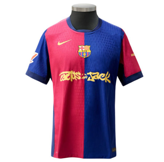 MAILLOT FC BARCELONE X TRAVIS SCOTT 2024/25