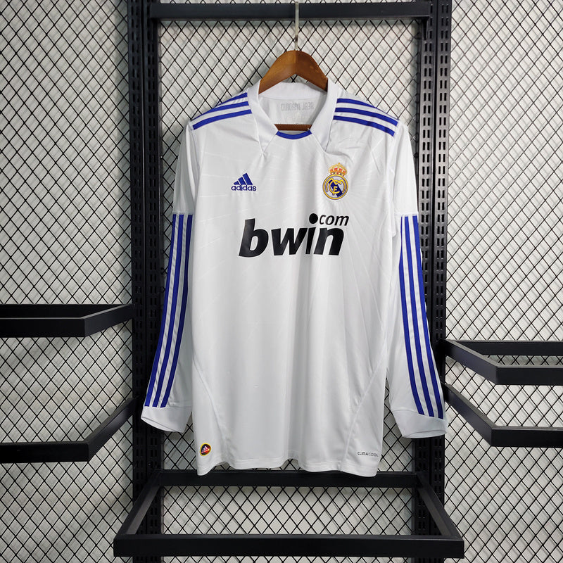 MAILLOT Real Madrid Domicile 2010/11 Manches Longues