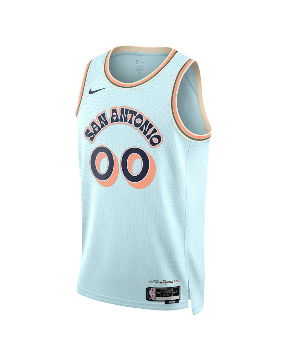Maillot NBA San Antonio Spurs 2024/25 Personnalisable