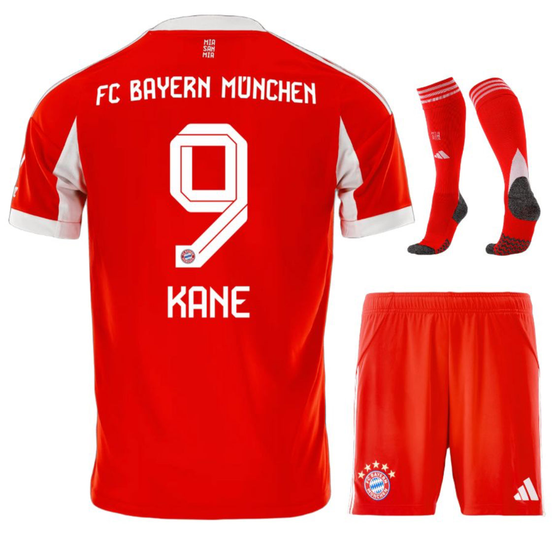 MAILLOT KIT ENFANT BAYERN DOMICILE 2025/26 KANE