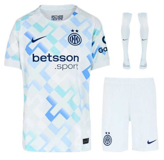 MAILLOT KIT ENFANT INTER MILAN EXTERIEUR 2025/26