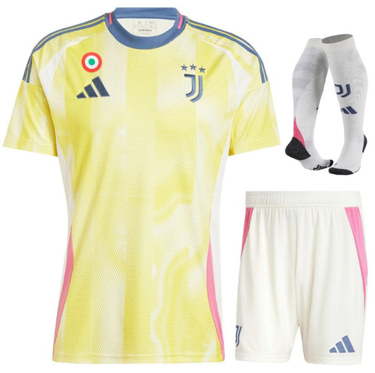 MAILLOT KIT ENFANT JUVENTUS EXTERIEUR 2024/25