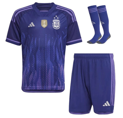 MAILLOT KIT ENFANT ARGENTINE COUPE DU MONDE 2022