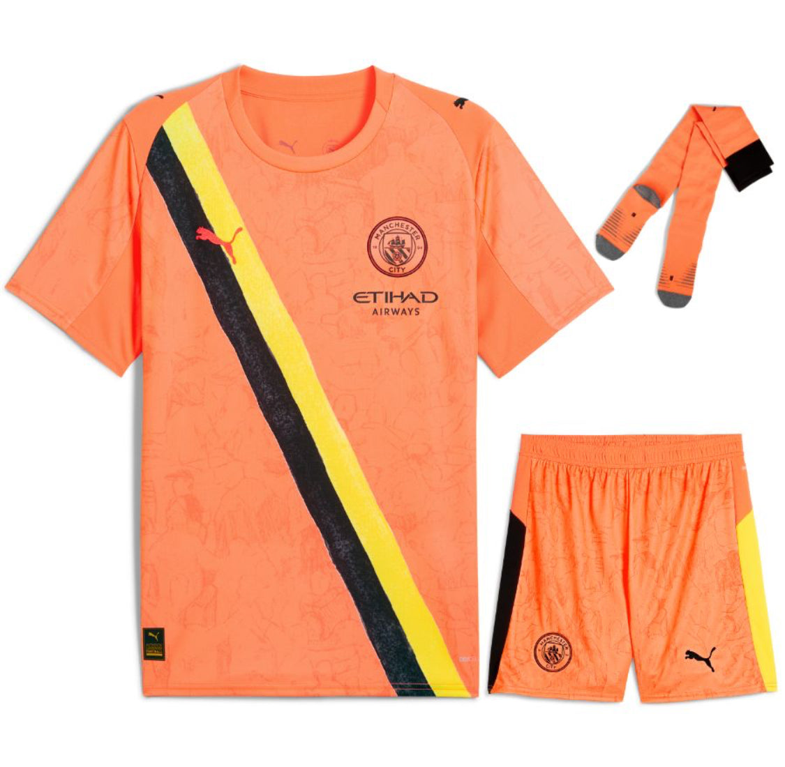 MAILLOT KIT ENFANT MANCHESTER CITY EXTERIEUR COUPE DU MONDE DES CLUBS 2025