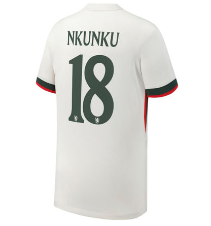 MAILLOT KIT ENFANT CHELSEA EXTERIEUR 2025/26 NKUNKU