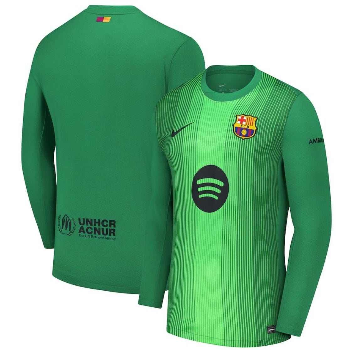 MAILLOT FC BARCELONE DOMICILE MANCHES LONGUES 2025/26 GARDIEN