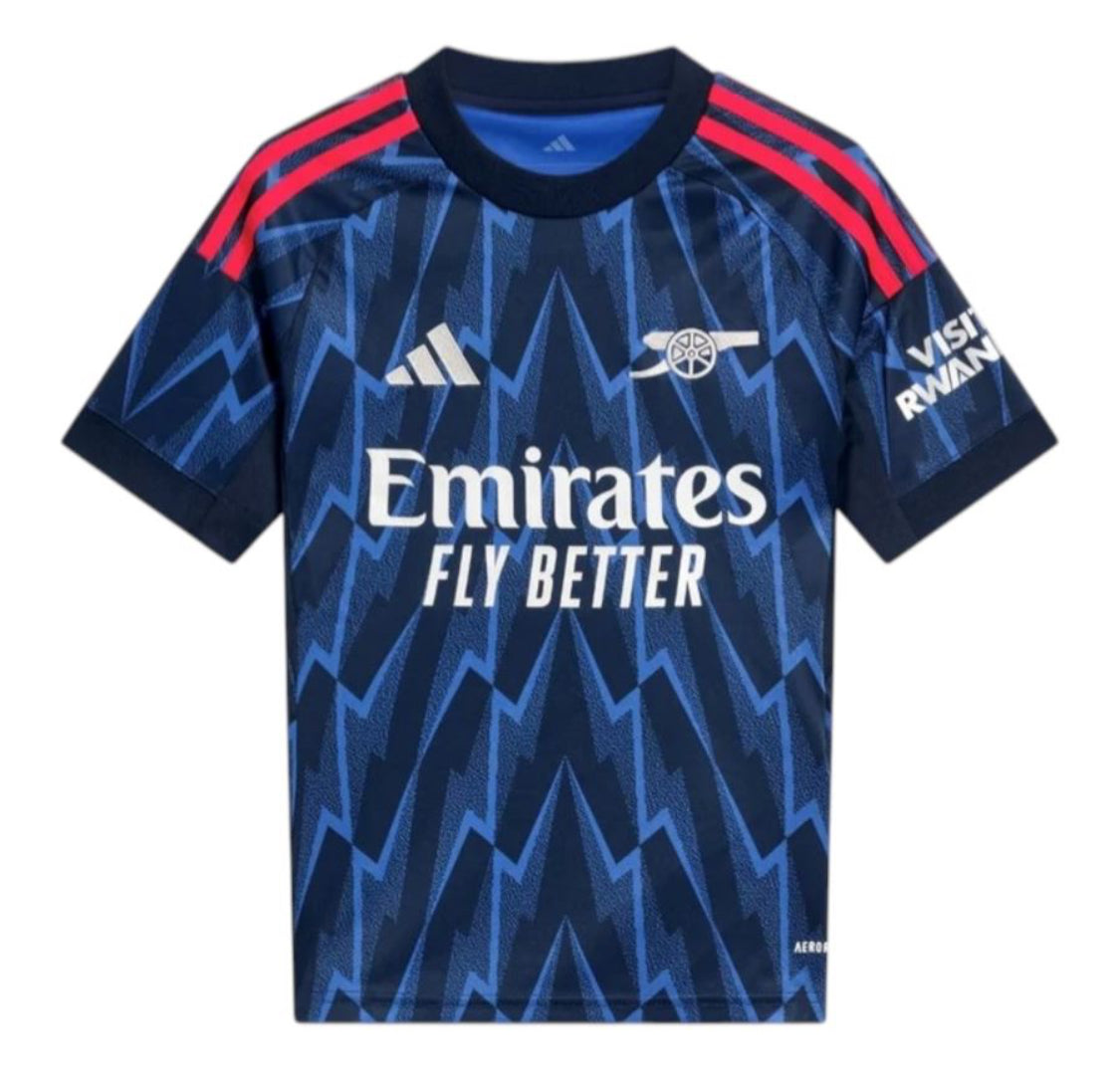 MAILLOT KIT ENFANT ARSENAL EXTERIEUR 2025/26