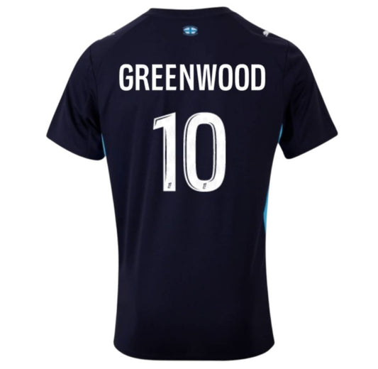 MAILLOT KIT ENFANT OLYMPIQUE DE MARSEILLE EXTERIEUR 2025/2026 GREENWOOD