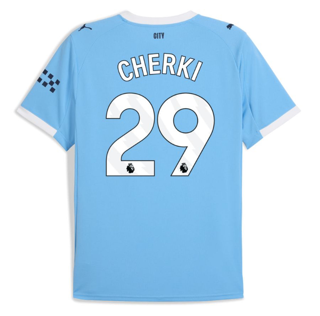 MAILLOT KIT ENFANT MANCHESTER CITY DOMICILE 2025/26 CHERKI