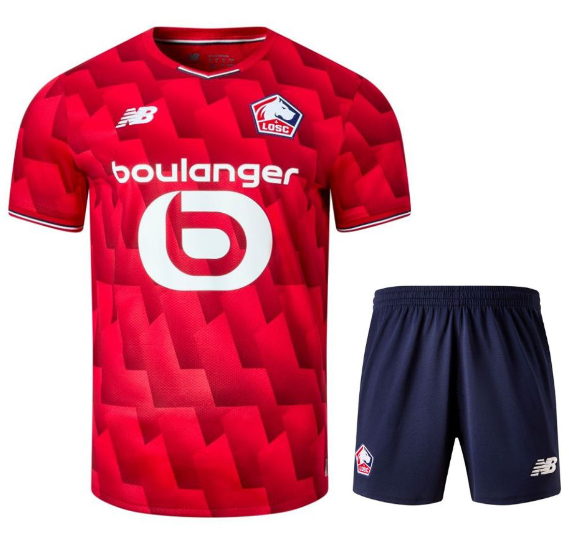 MAILLOT KIT ENFANT LILLE DOMICILE 2025/26