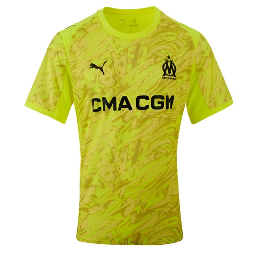 MAILLOT OLYMPIQUE DE MARSEILLE 2025/26 GARDIEN JAUNE