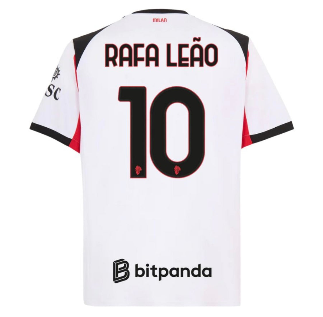 MAILLOT KIT ENFANT AC MILAN EXTERIEUR 2025/26 RAFA LEAO