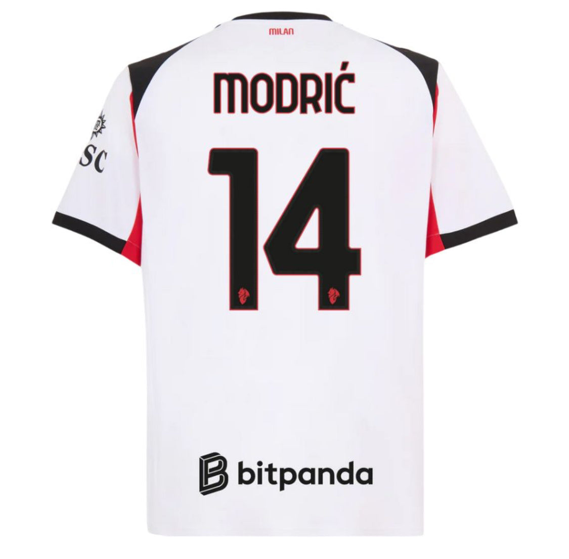 MAILLOT KIT ENFANT AC MILAN EXTERIEUR 2025/26 MODRIC