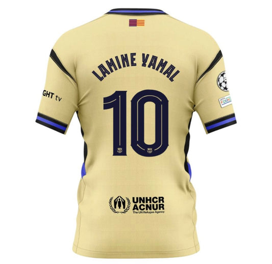 MAILLOT KIT ENFANT FC BARCELONE EXTERIEUR 2025/26 LAMINE YAMAL