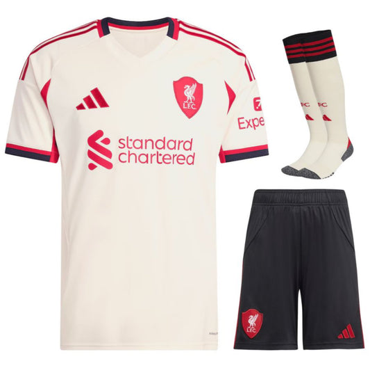 KIT ENFANT LIVERPOOL FC EXTERIEUR 25/26