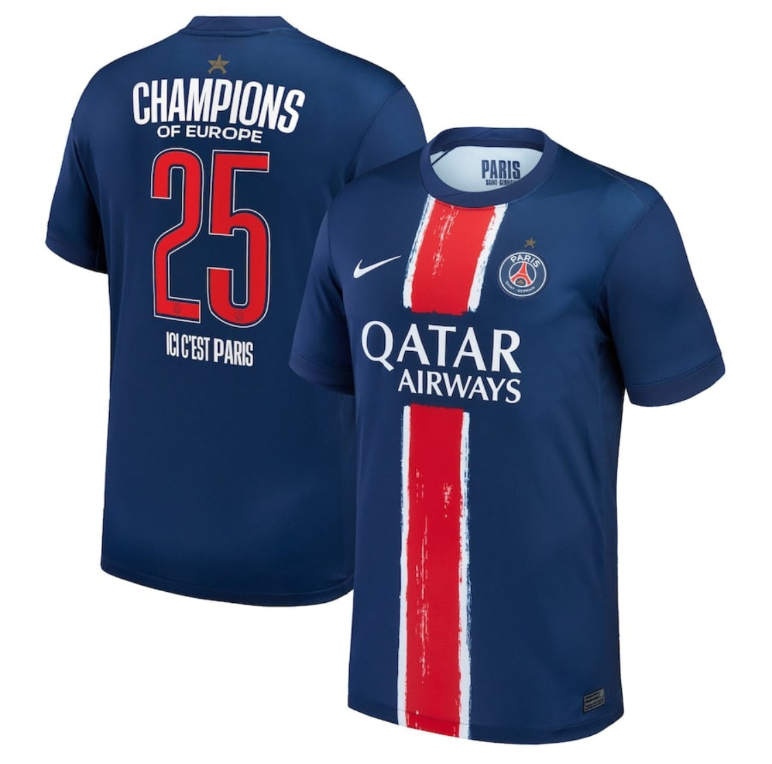 MAILLOT PSG DOMICILE CHAMPIONS 24/25 ALLMAILLOT