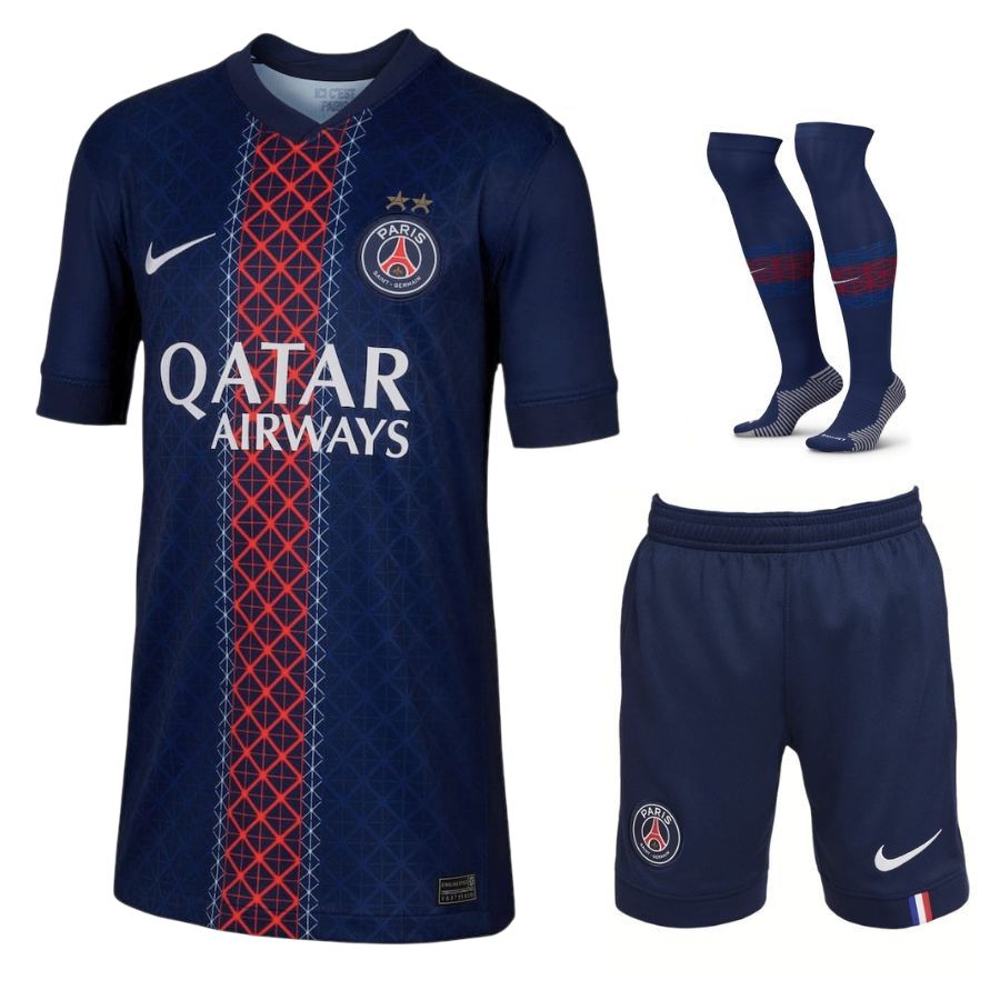 Kit Enfant PSG Domicile 2026 Back-to-Back Champions 2 Étoiles