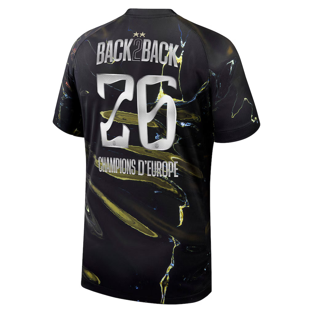 Maillot PSG Domicile 2026 Back-to-Back Champions Night Edition