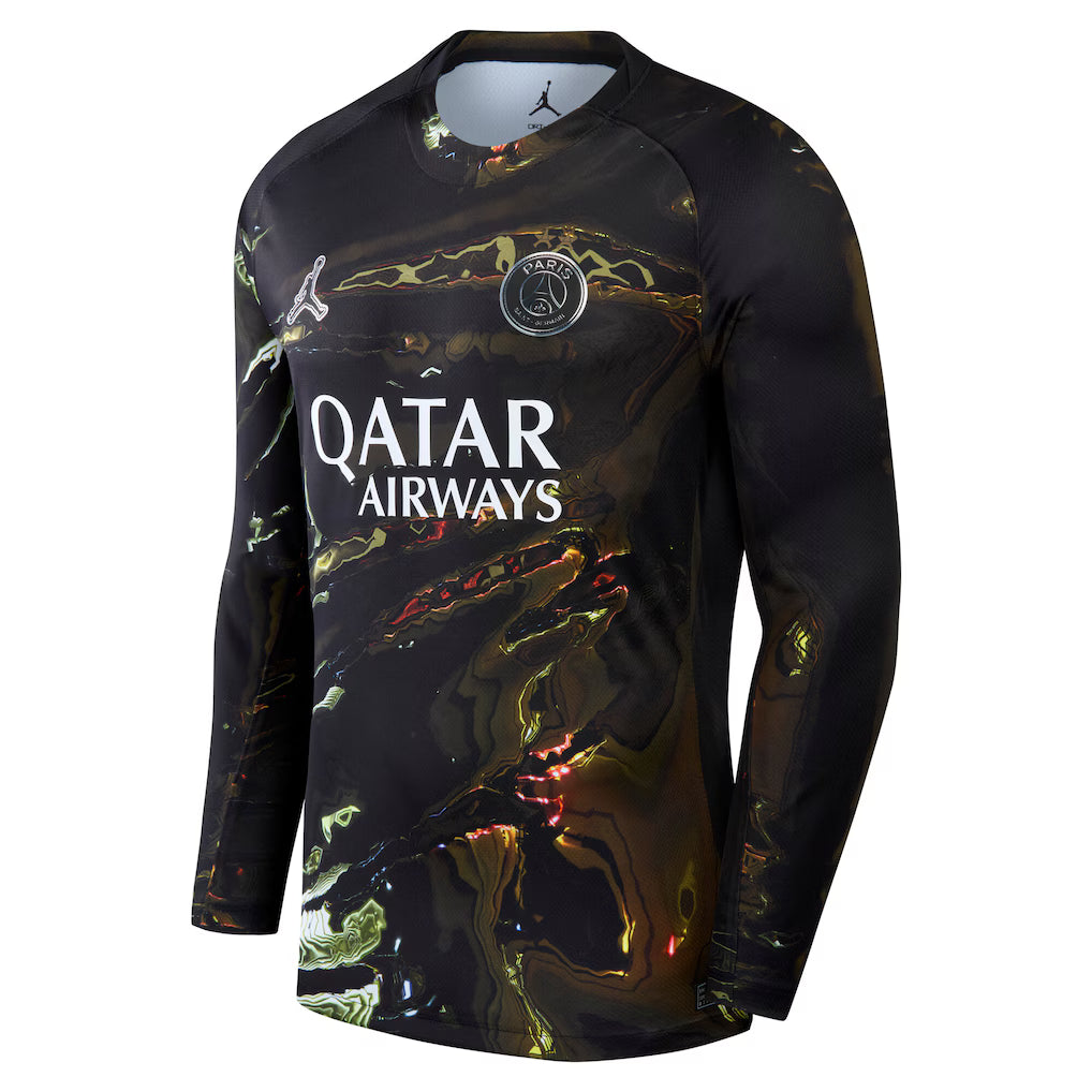 Maillot PSG Domicile 2026 2 Étoiles Manches Longues Night Edition