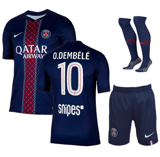 KIT ENFANT PSG DOMICILE 25/26 DEMBELE ALLMAILLOT