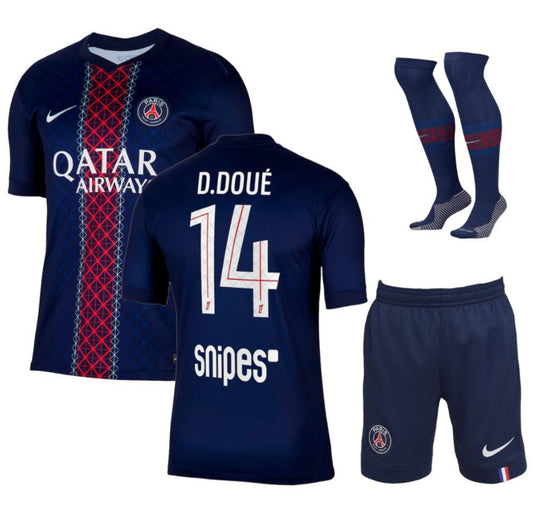 KIT ENFANT PSG DOMICILE 25/26 DOUÉ ALLMAILLOT
