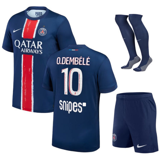 KIT ENFANT PSG DOMICILE 1 ÉTOILE 24/25 DEMBELE ALLMAILLOT