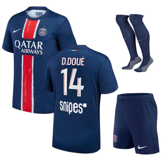 KIT ENFANT PSG DOMICILE 1 ÉTOILE 24/25 DOUÉ ALLMAILLOT