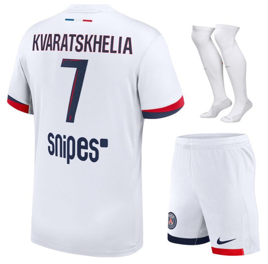 KIT ENFANT PSG EXTERIEUR 24/25 KVARA