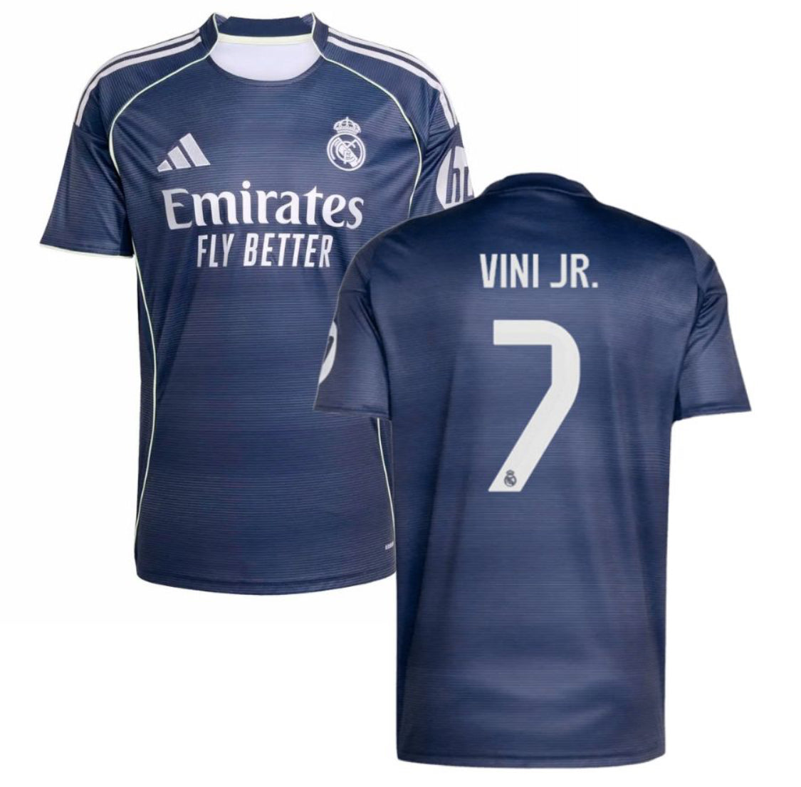 MAILLOT REAL MADRID EXTERIEUR 2025/26 VINI JR