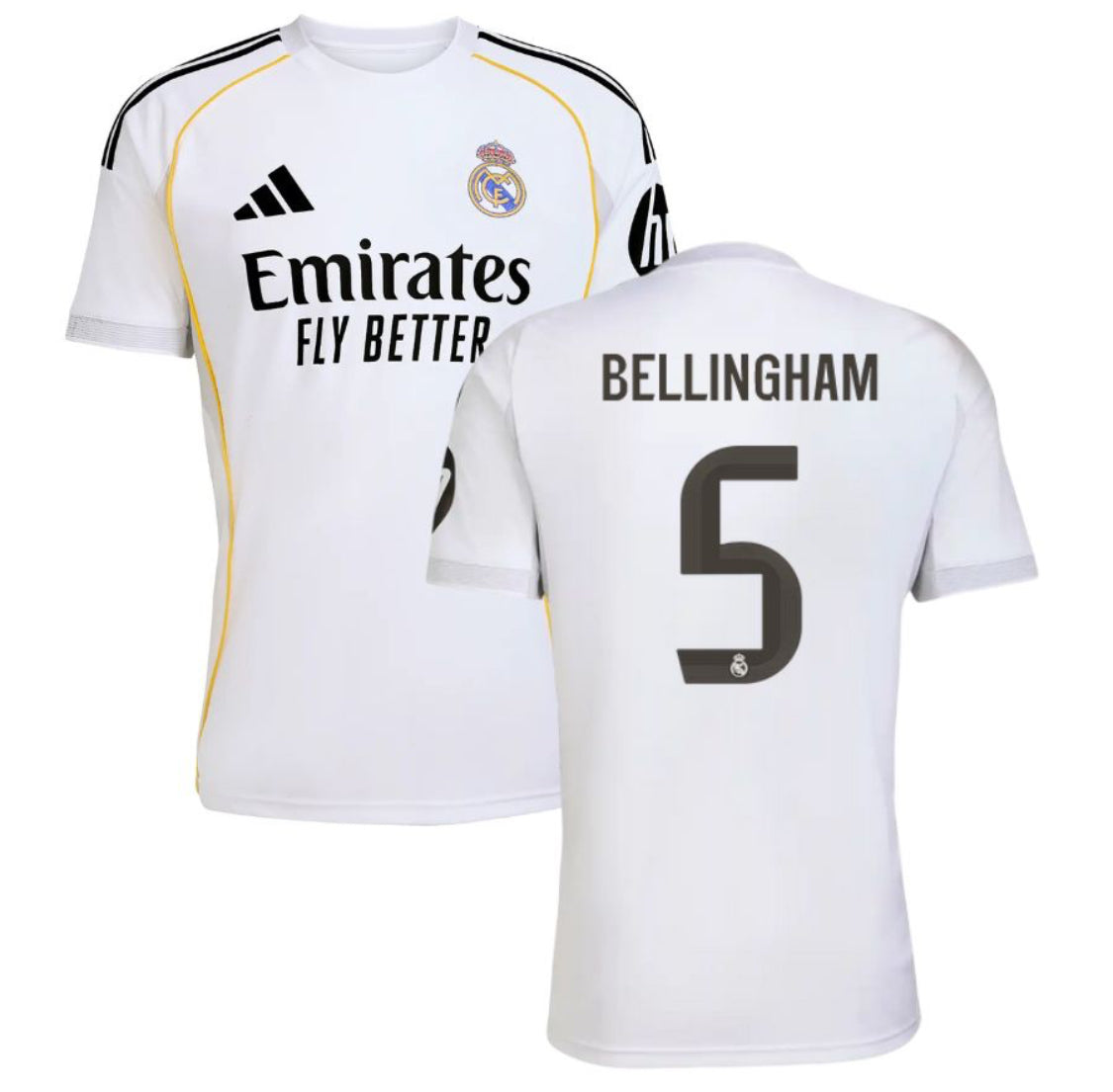 MAILLOT REAL MADRID DOMICILE 2025/26 BELLINGHAM
