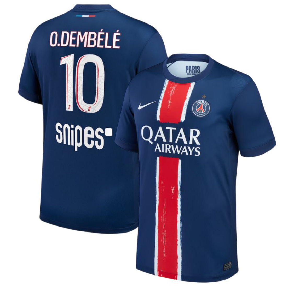 MAILLOT PARIS SG DOMICILE 1 ÉTOILE 2024/25 DEMBELE ALLMAILLOT