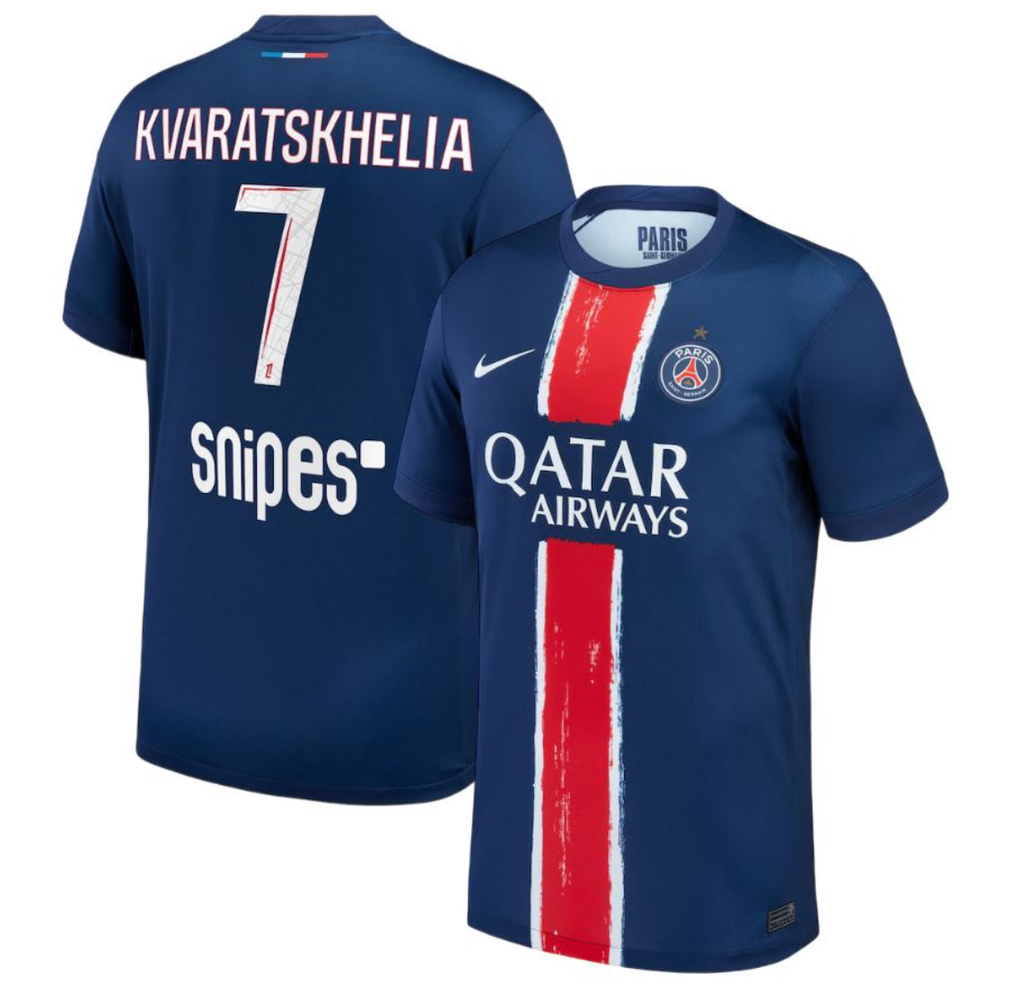 MAILLOT PARIS SG DOMICILE 1 ÉTOILE 2024/25 KVARA ALLMAILLOT