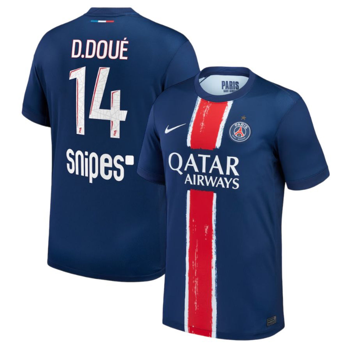 MAILLOT PARIS SG DOMICILE 1 ÉTOILE 2024/25 DOUÉ ALLMAILLOT
