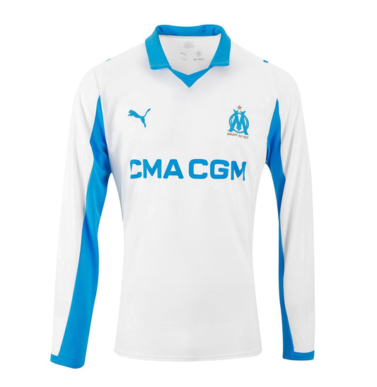MAILLOT OLYMPIQUE DE MARSEILLE DOMICILE MANCHES LONGUES 2025/26