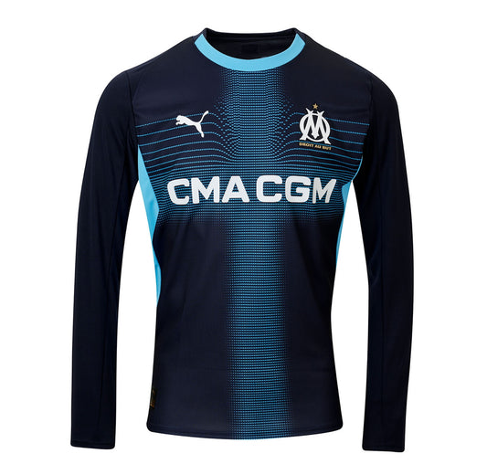 MAILLOT OLYMPIQUE DE MARSEILLE EXTERIEUR MANCHES LONGUES 2025/26