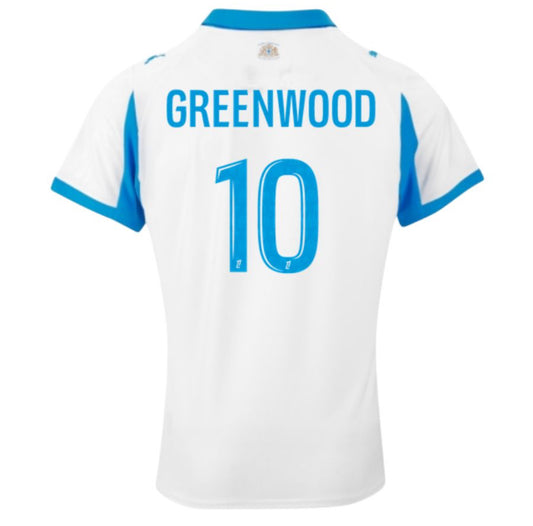 MAILLOT OLYMPIQUE DE MARSEILLE DOMICILE 2025/26 GREENWOOD ALLMAILLOT