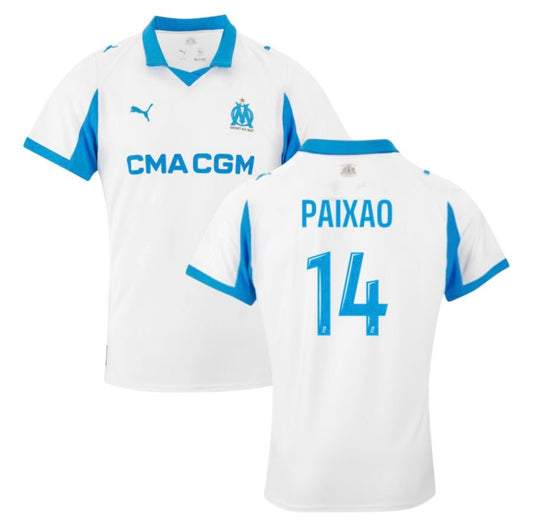 MAILLOT OLYMPIQUE DE MARSEILLE DOMICILE 2025/26 PAIXAO ALLMAILLOT