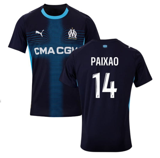 MAILLOT OLYMPIQUE DE MARSEILLE EXTERIEUR 2025/26 PAIXAO ALLMAILLOT