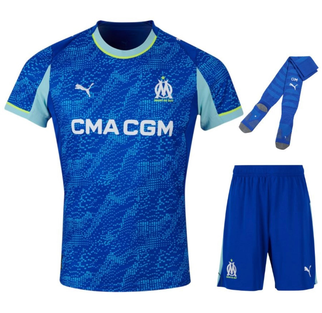 Maillot Kit Enfant Olympique De Marseille Third 2025/2026