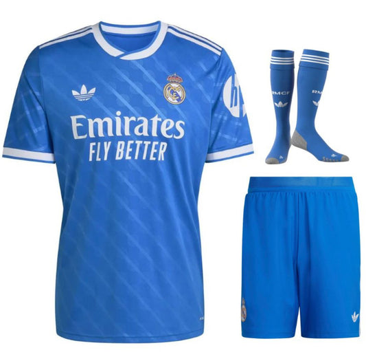 KIT ENFANT REAL MADRID THIRD 2025/26