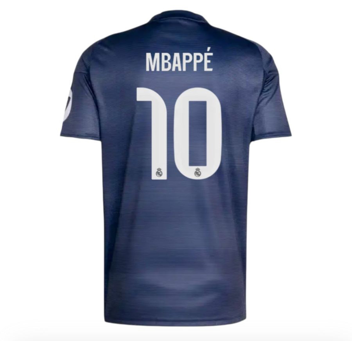 MAILLOT KIT ENFANT REAL MADRID EXTERIEUR 2025/26 MBAPPÉ