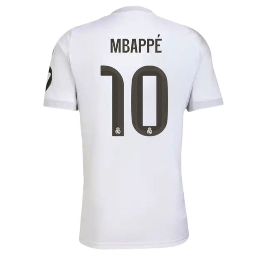 MAILLOT KIT ENFANT REAL MADRID DOMICILE 2025/26 MBAPPÉ